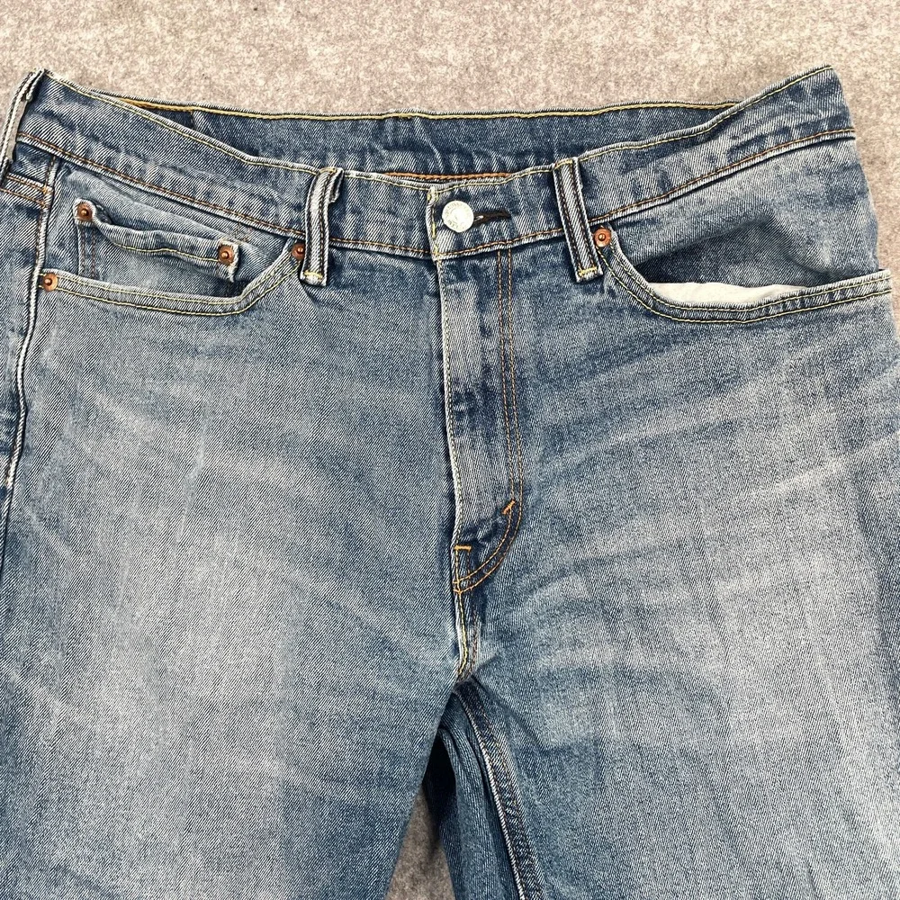 Levi's Mens 541 Athletic Taper Jeans 34x32 Blue Medium Wash Denim Casual